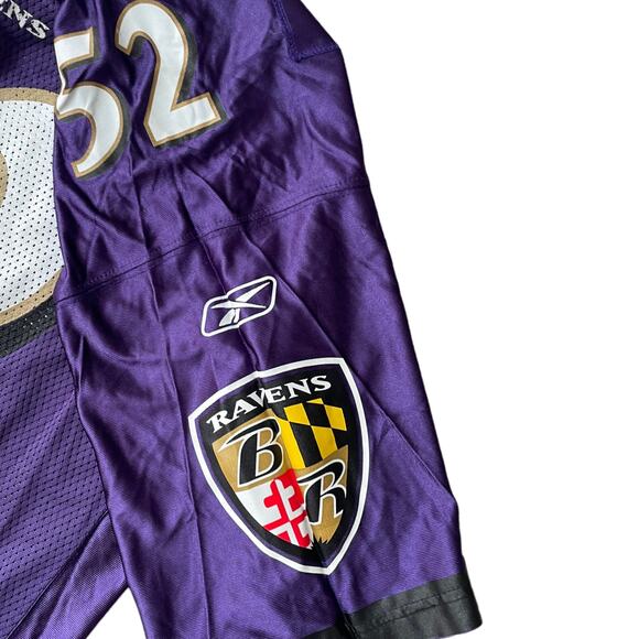Ravens Ray Lewis Authentic Signed Purple Jersey sz L - Picture 5 of 9